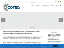 Tablet Screenshot of icoteq.com